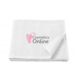 Prosop din bumbac pentru coafor, cosmetica sau manichiura 50x30 cm Alb KB001